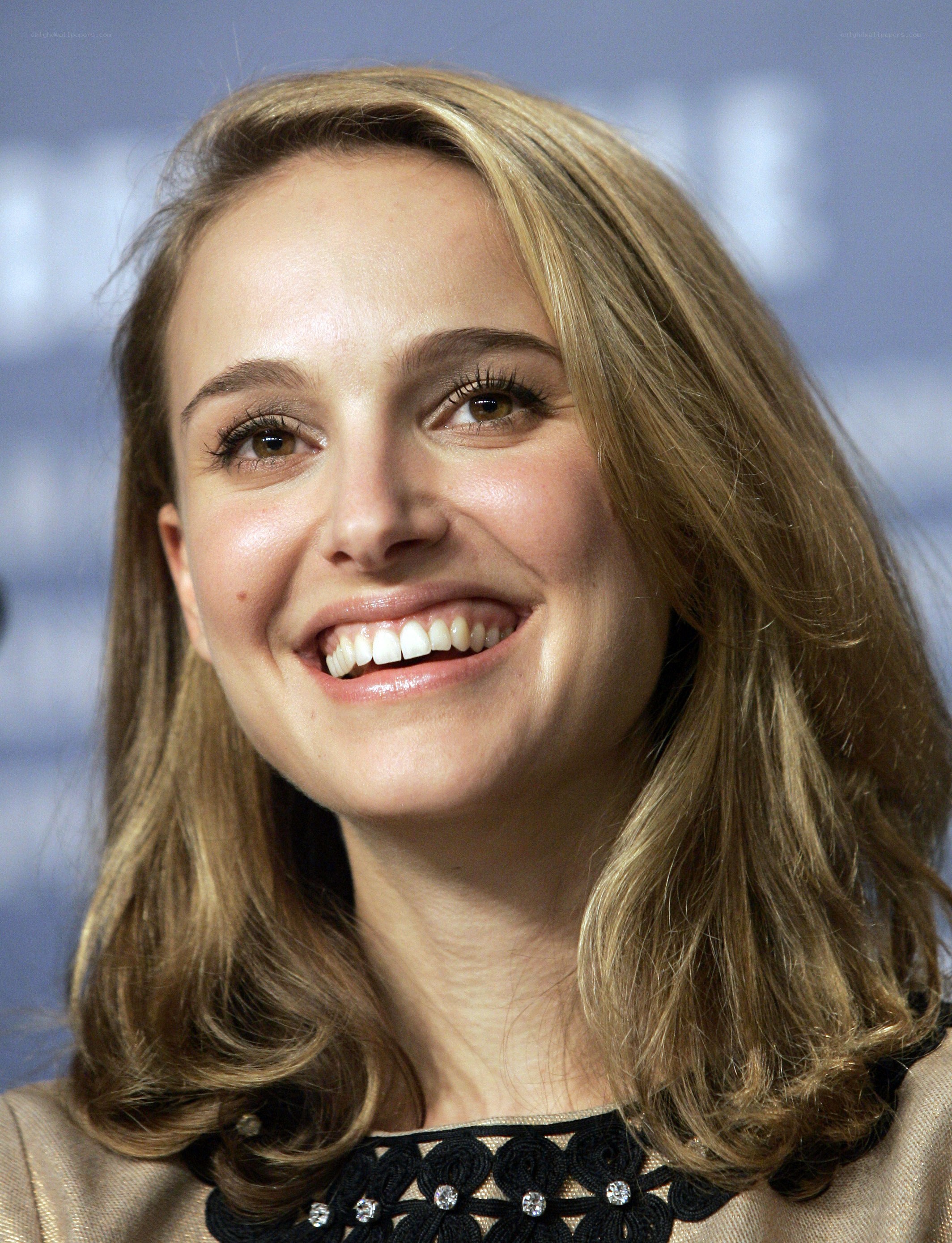 Natalie Portman smiling