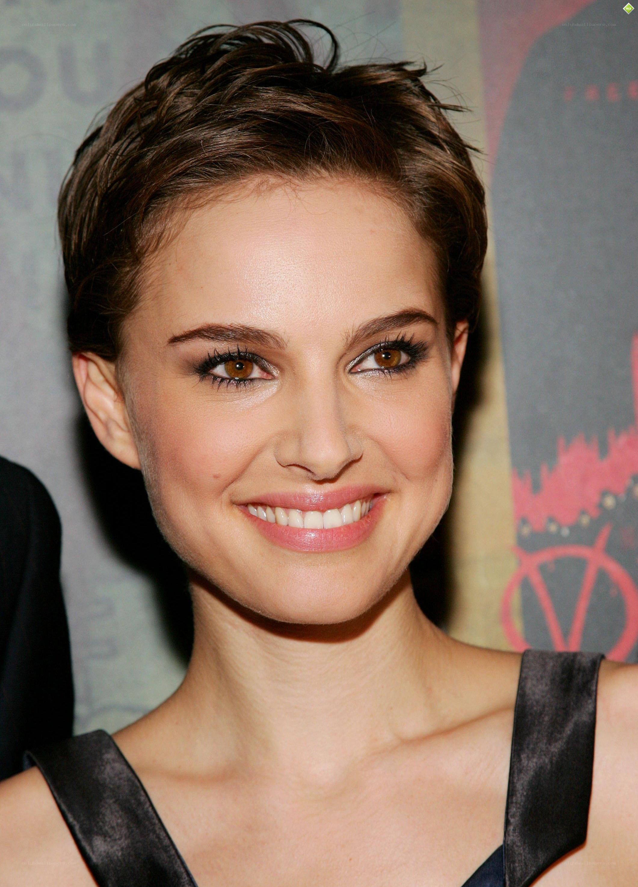 Natalie Portman smiling