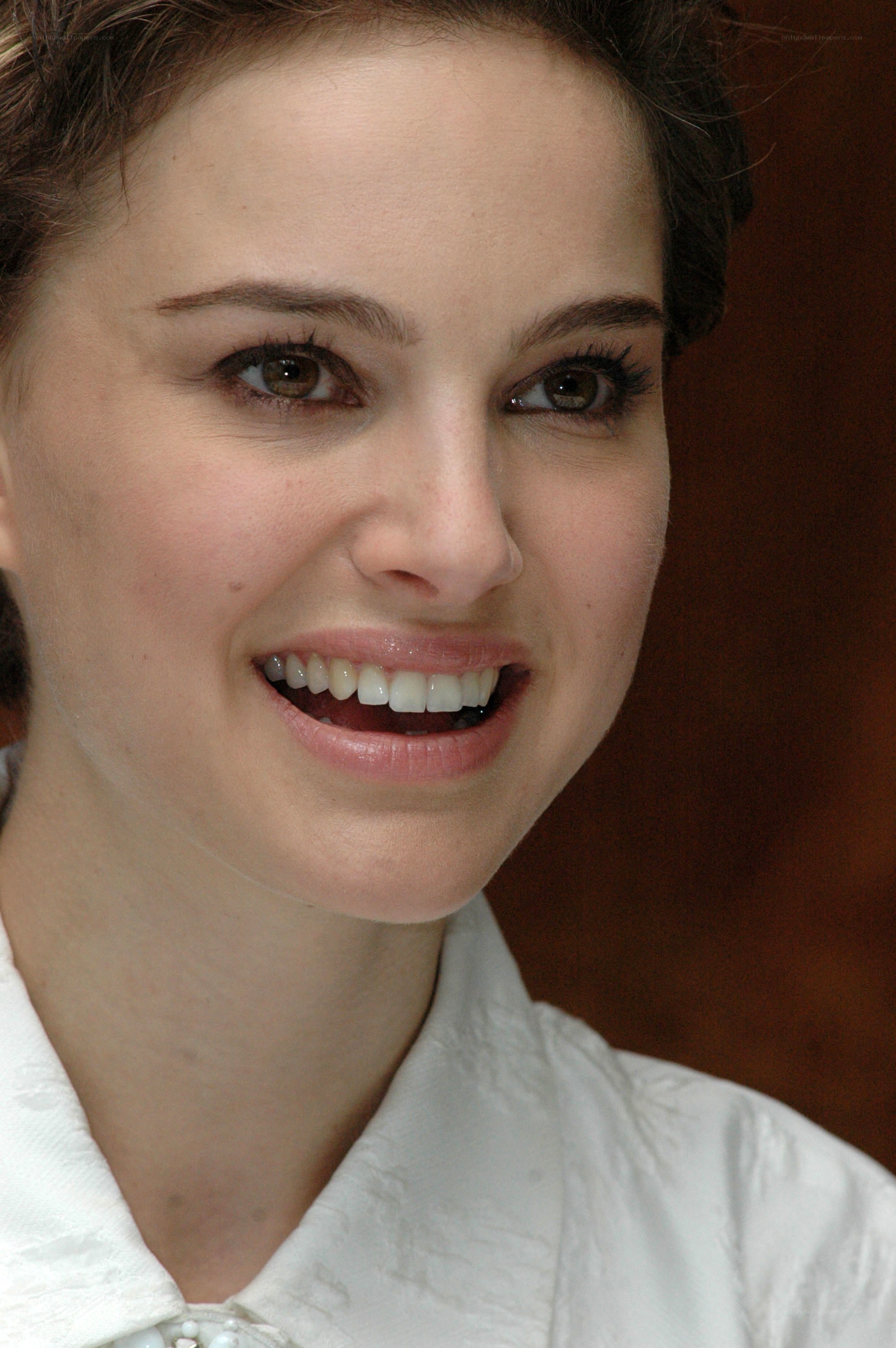 Natalie Portman smiling