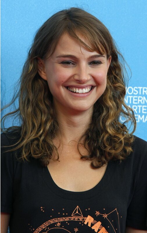 Natalie Portman smiling at event