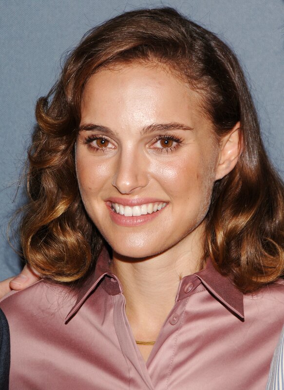 Natalie Portman smiling at event