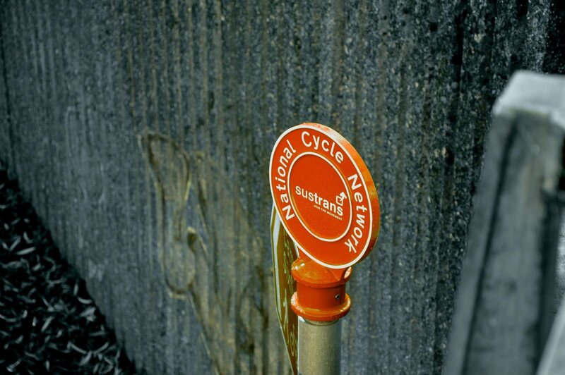 National Cycle Network sign
