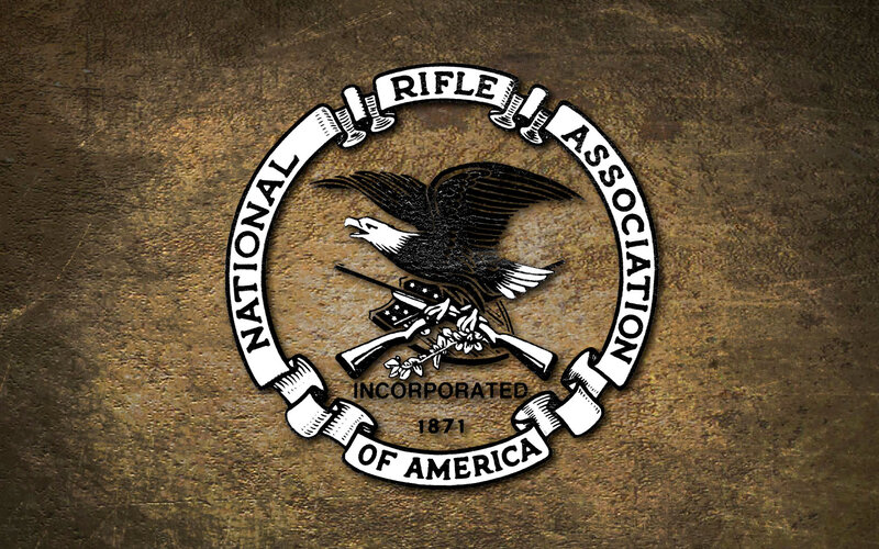 National Rifle Association Seal — Black