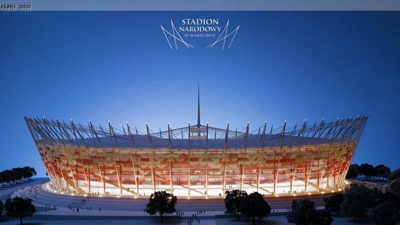 National Stadium Warsaw design