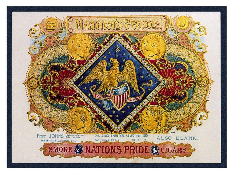 Nations Pride Cigar Label