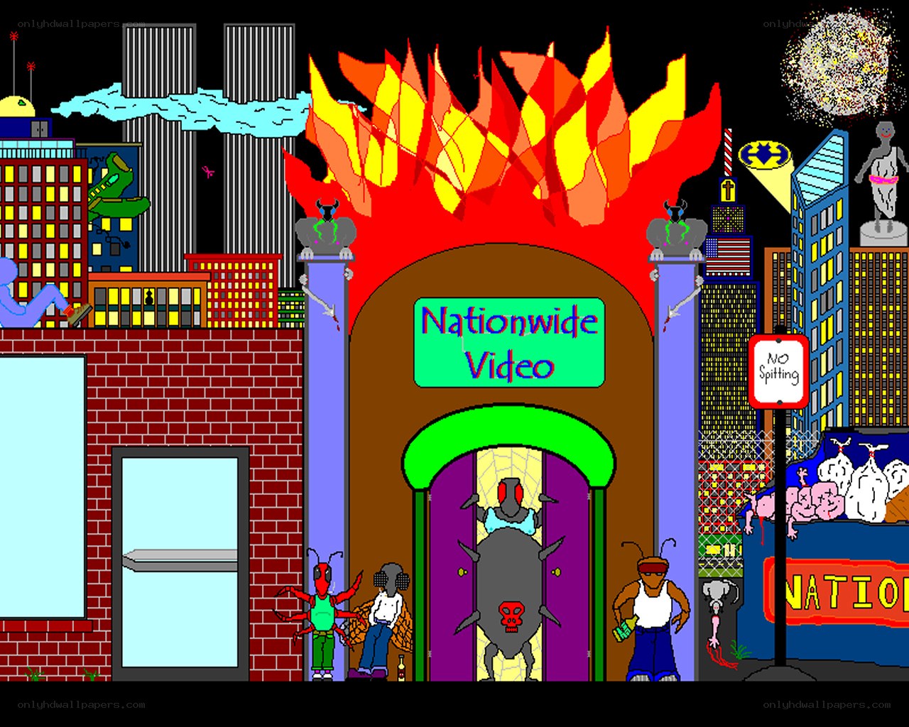 Nationwide Video storefront