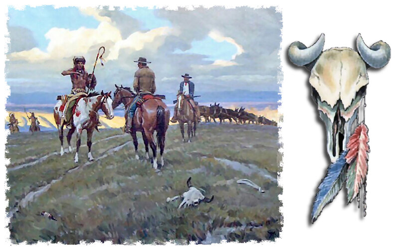 Native American and Cowboys