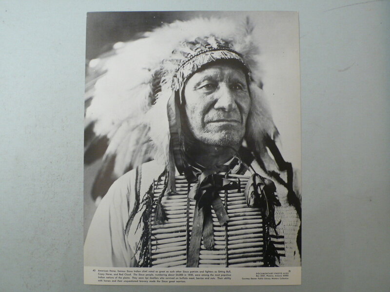 Native American Chief — Black, Serious