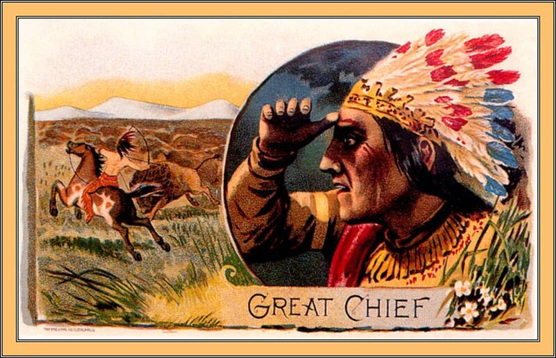 Native American Chief — Brown