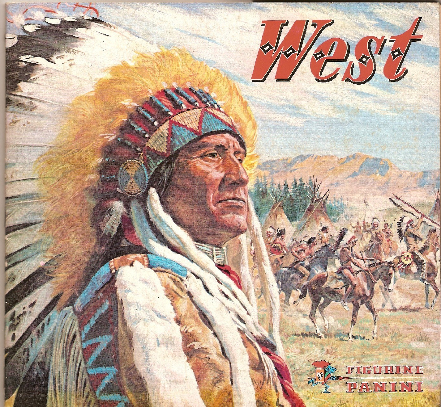 Native American chief illustration