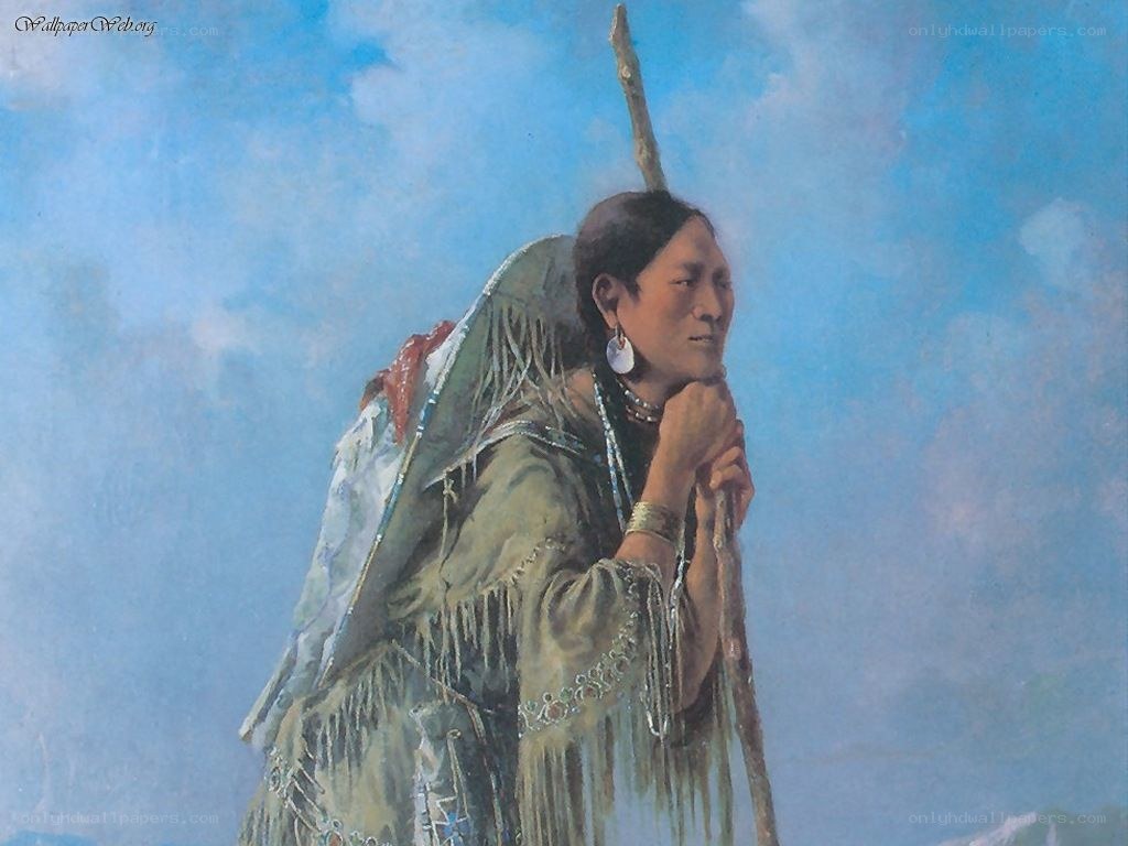 Native American chief portrait