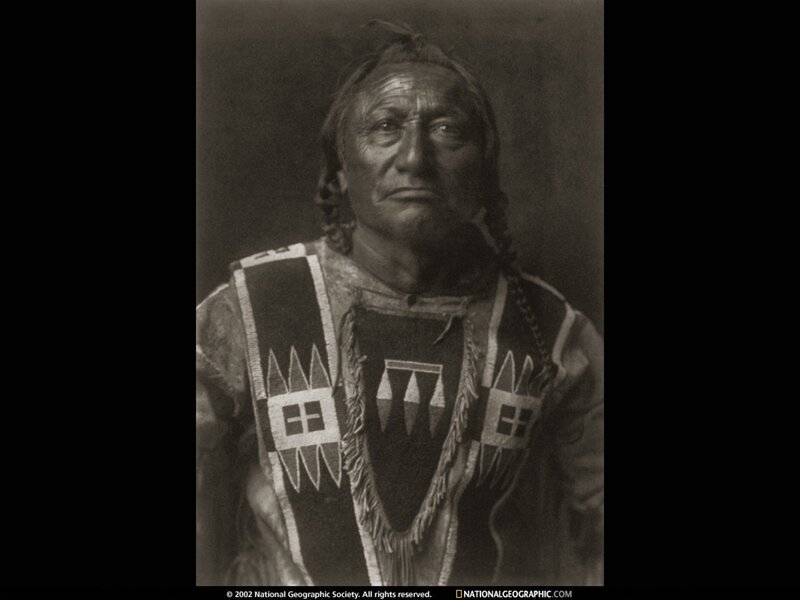 Native American chief portrait
