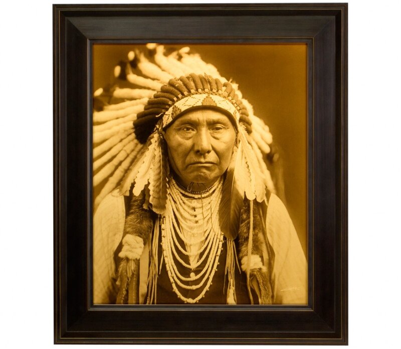 Native American Chief — Sepia