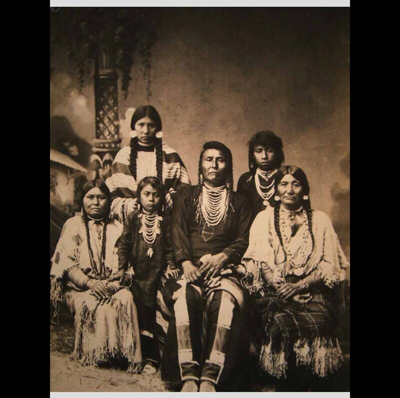 Native American Family Portrait