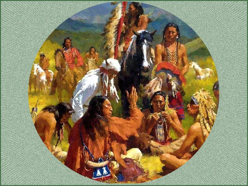 Native American Gathering — Green