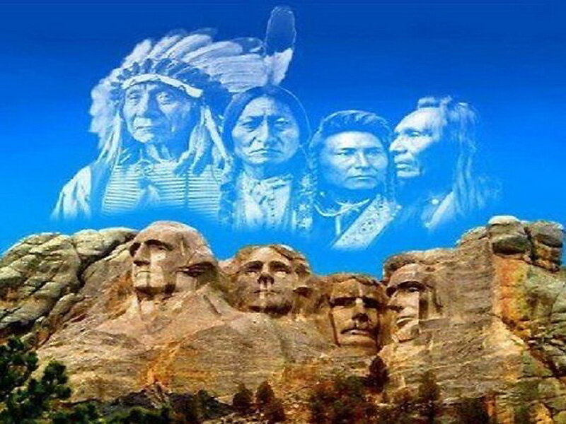 Native American Leaders — Blue