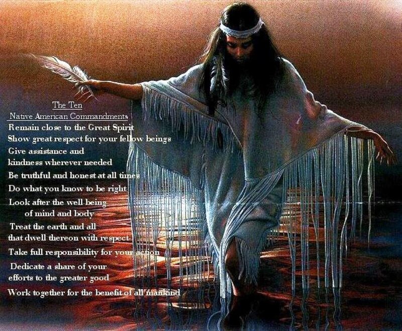 Native American Man Dancing