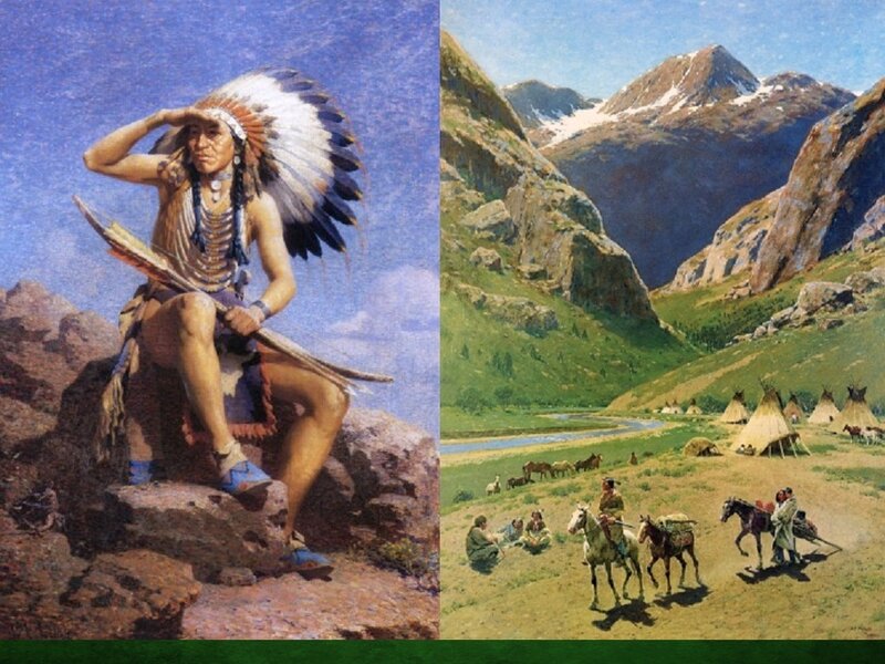 Native American paintings