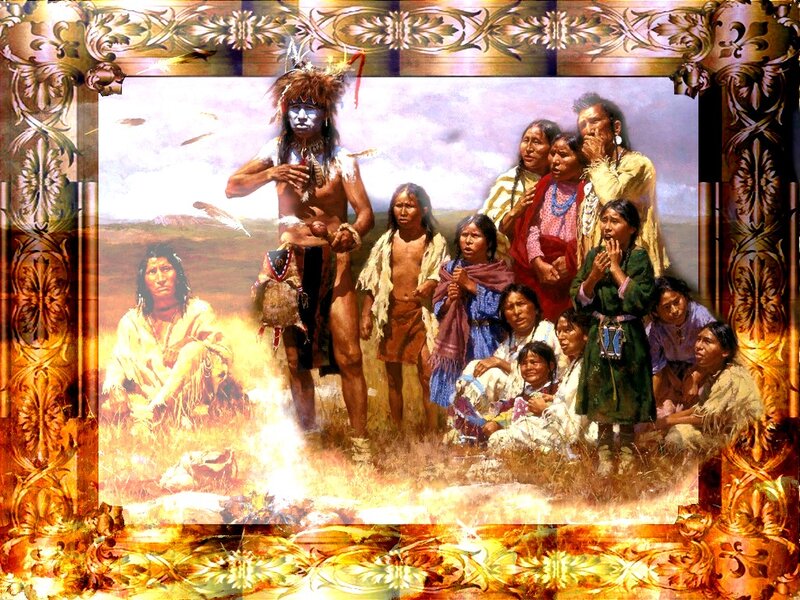 Native American People — Gold