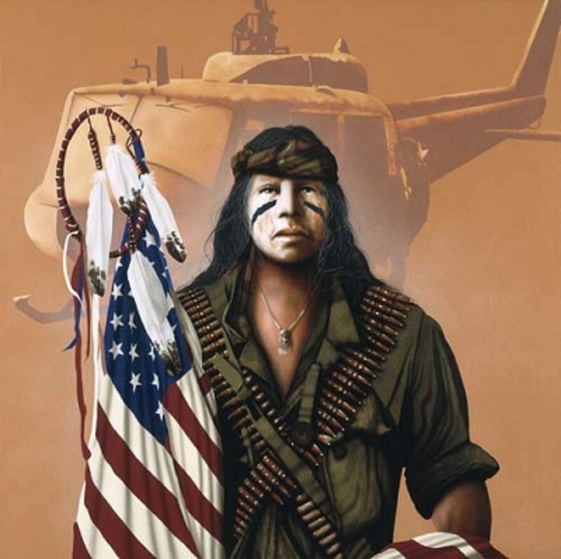 Native American Soldier