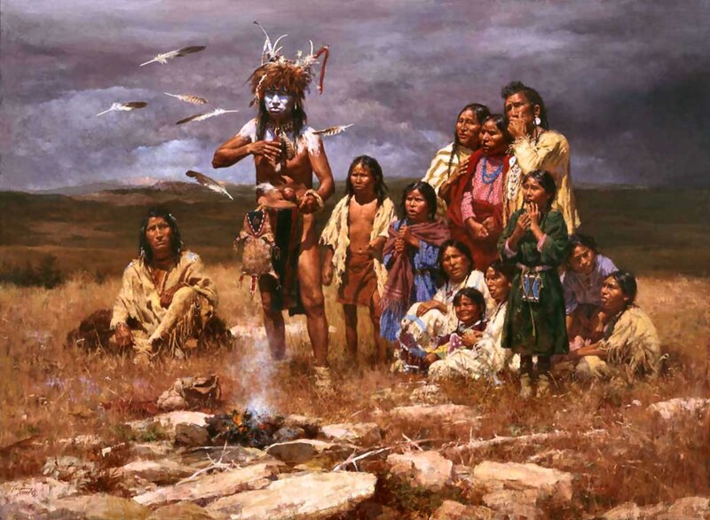 Native American Tribe Gathering