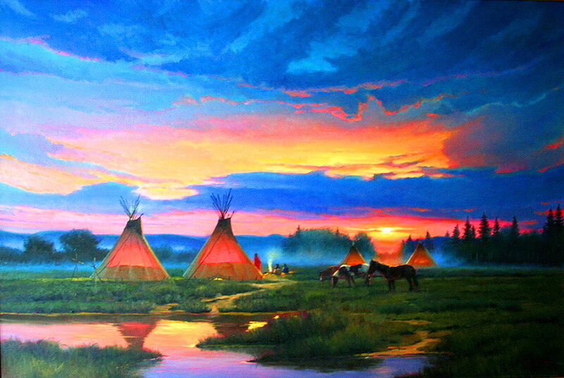 Native American Village