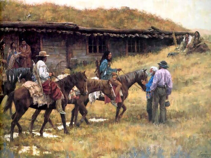 Native Americans on Horses