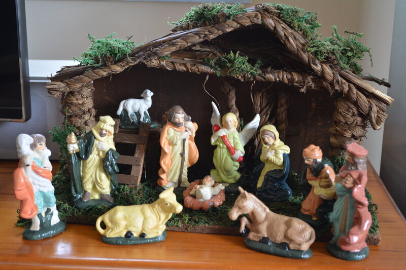 Nativity Scene Figurines — Brown, Serene