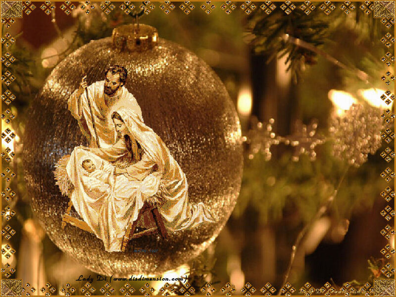 Nativity Scene Ornament