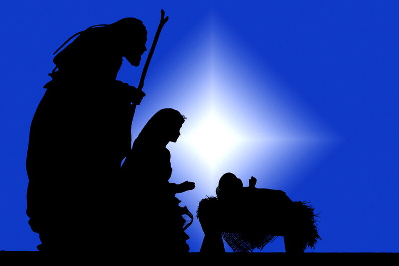 Nativity Scene Silhouettes