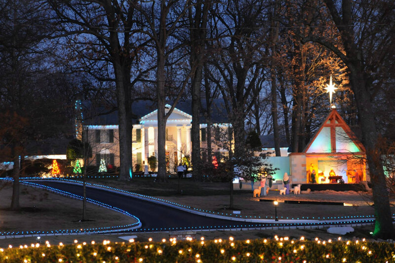 Nativity Scene with House