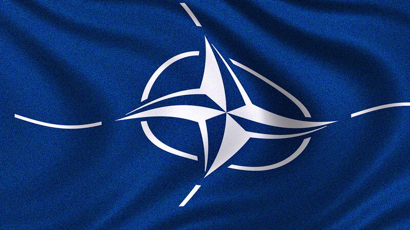 NATO Flag — Blue, Neutral