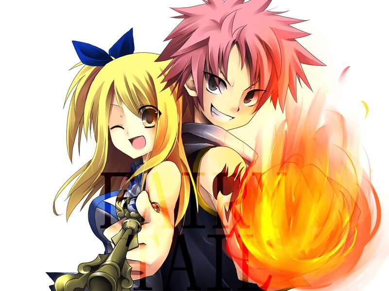 Natsu and Lucy from Fairy Tail