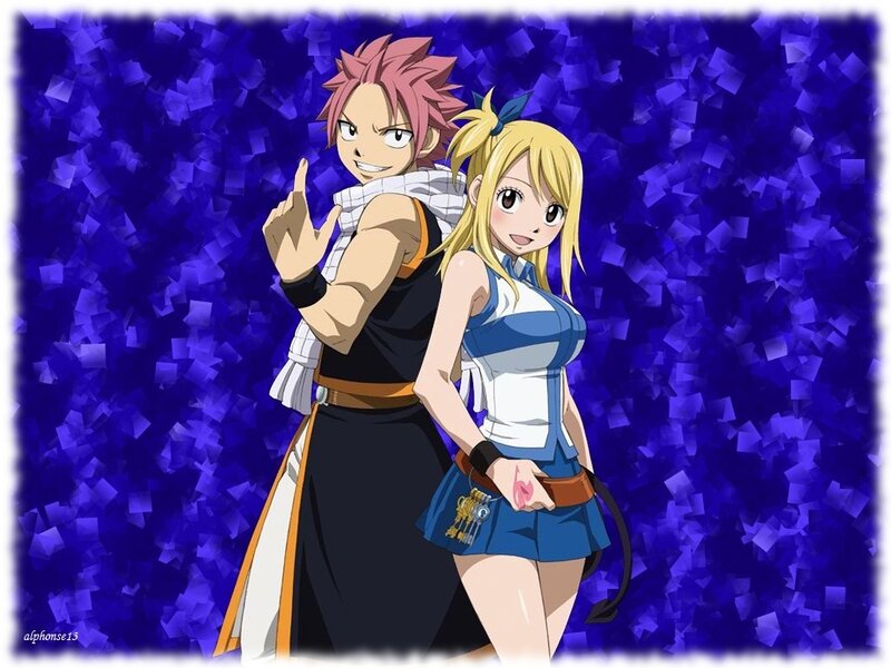 Natsu and Lucy from Fairy Tail