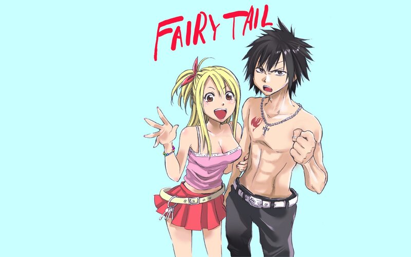 Natsu and Lucy from Fairy Tail