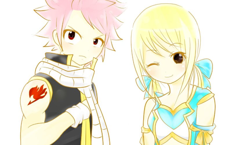 Natsu and Lucy from Fairy Tail