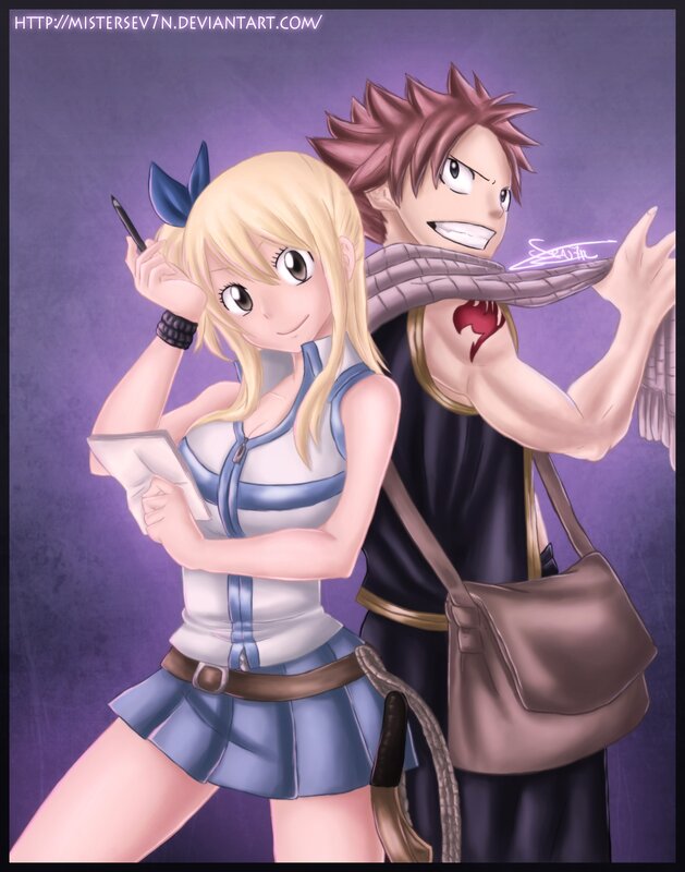 Natsu and Lucy from Fairy Tail