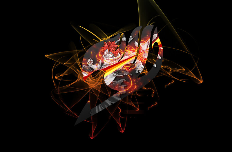 Natsu Dragneel in action