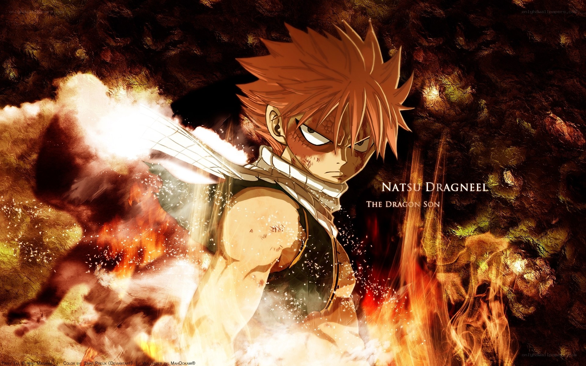 Natsu Dragneel in action