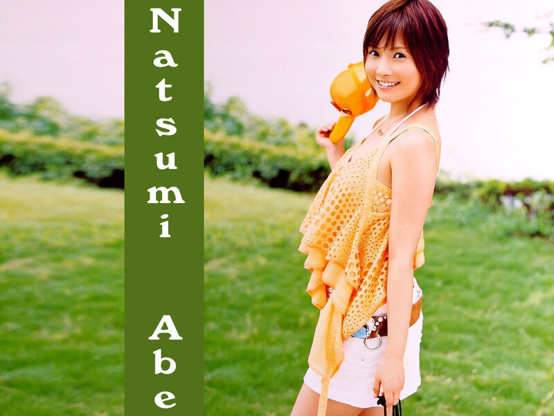 Natsumi Abe in a yellow top