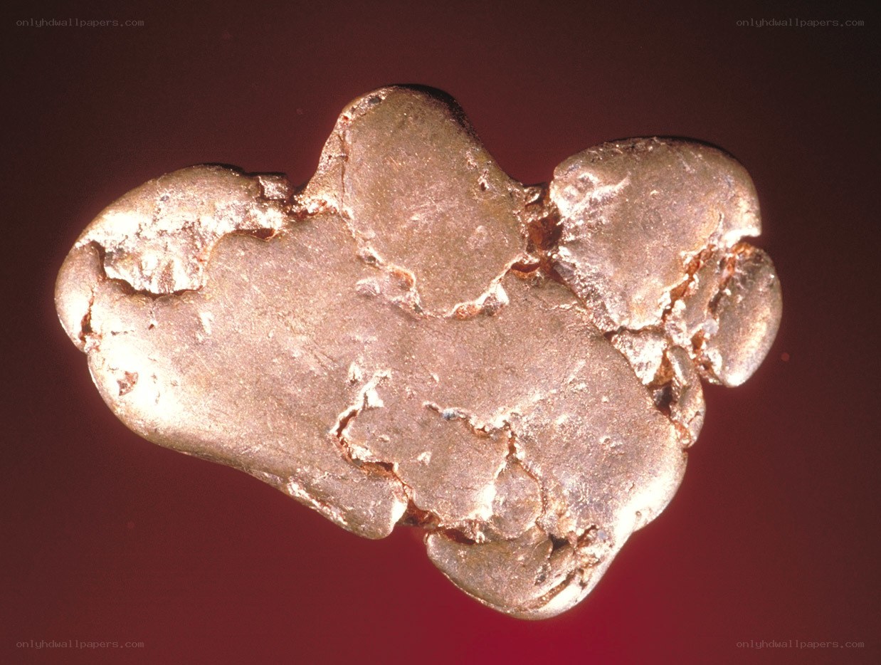 natural gold nugget