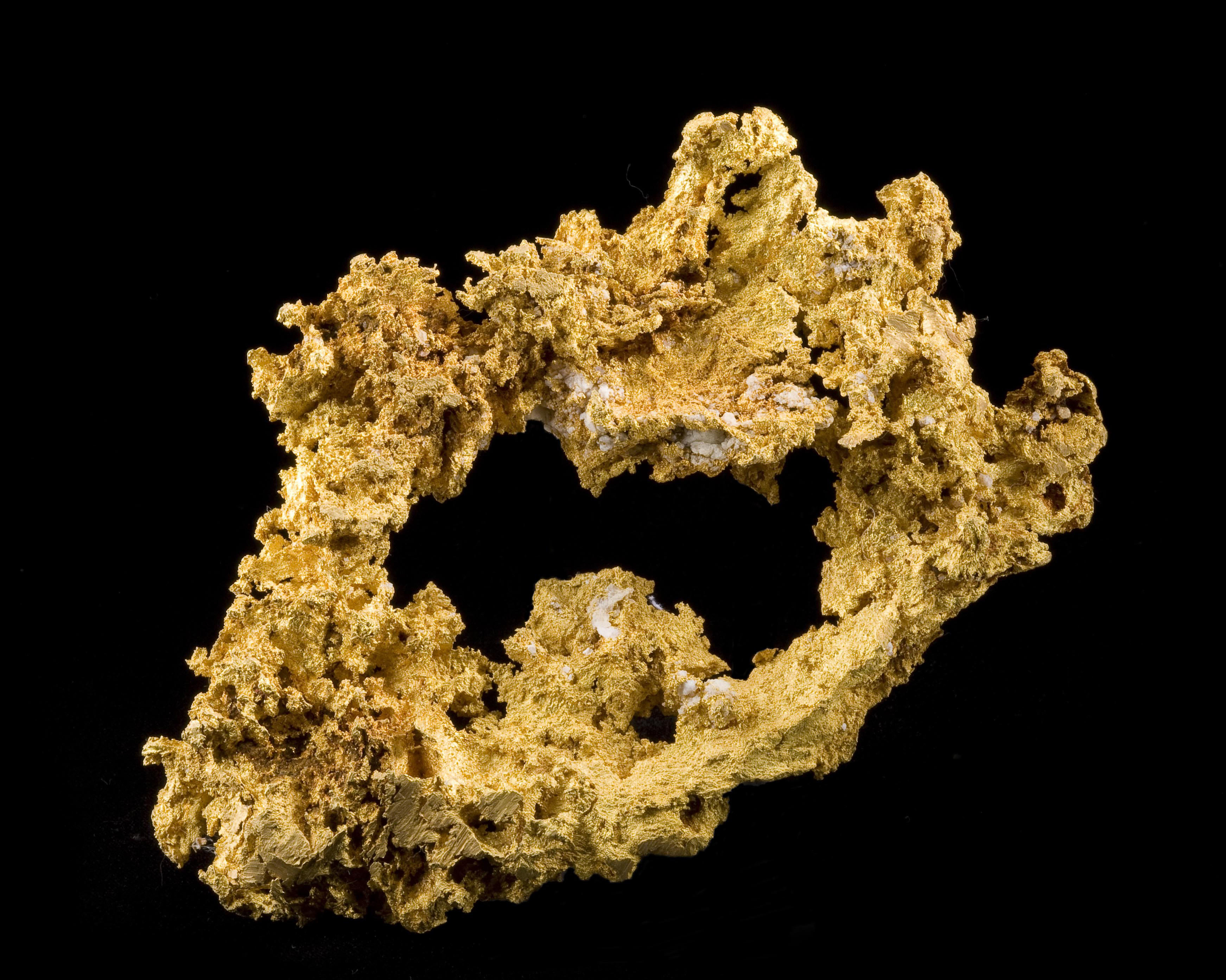 natural gold nugget specimen