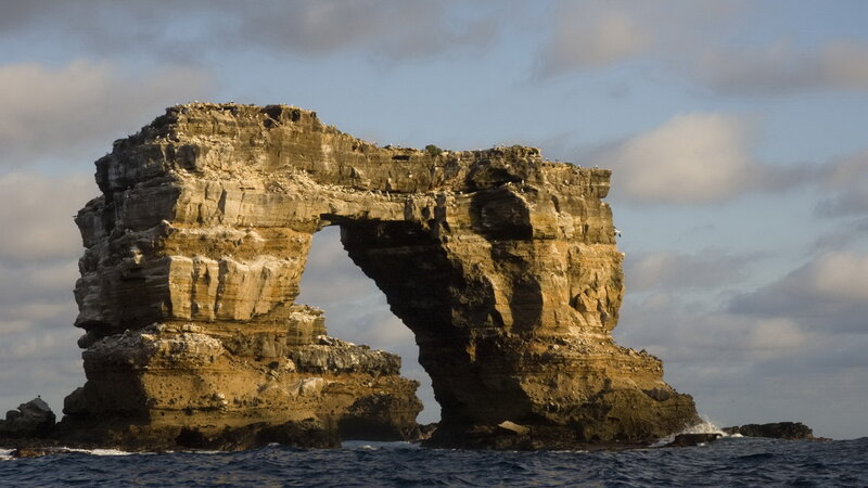 Natural Rock Arch — Blue, Dramatic, Sunset