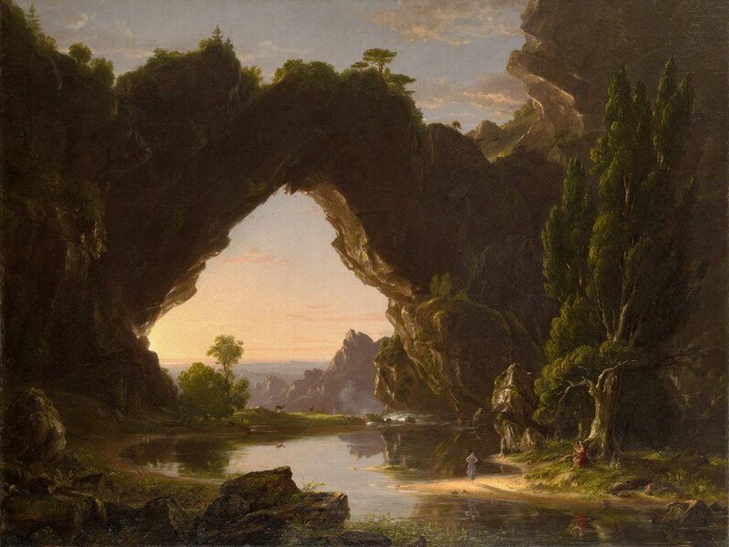 Natural Rock Arch Landscape