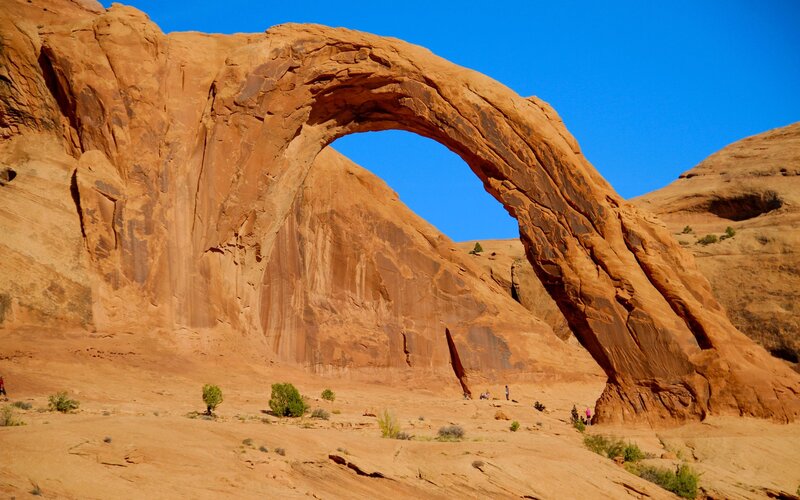 Natural Sandstone Arch — Orange, Serene