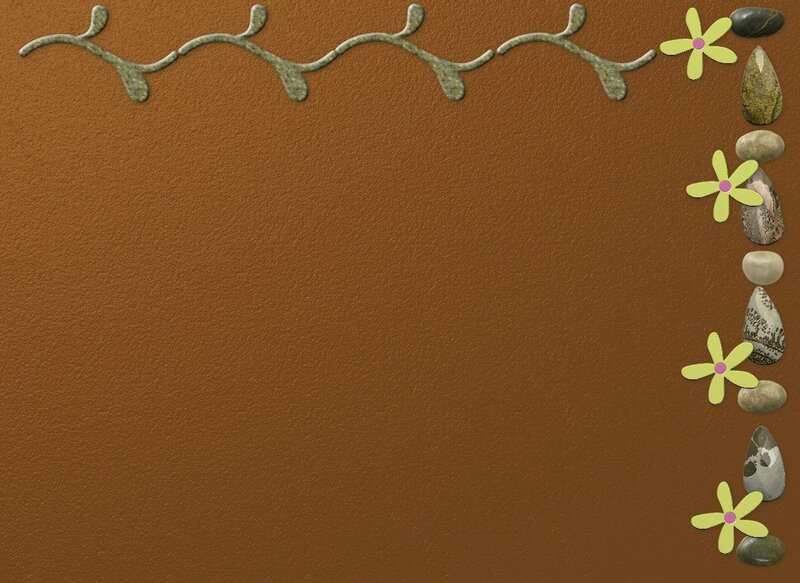 nature-themed border design