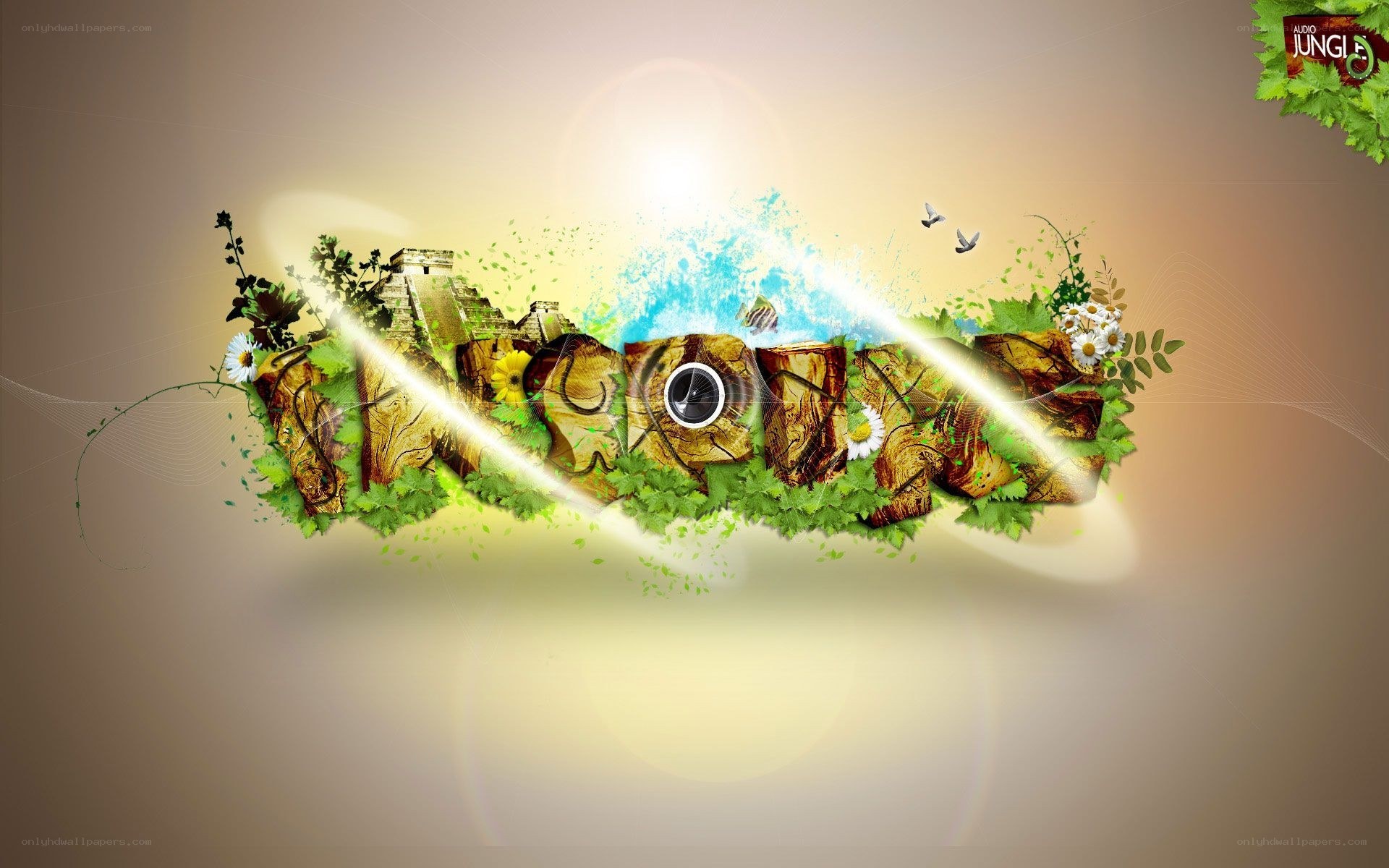 nature-themed logo design