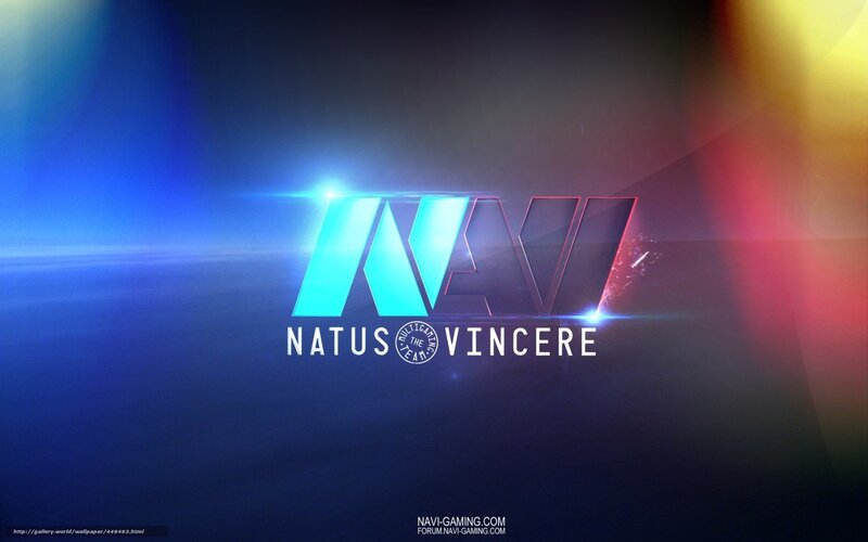 Natus Vincere logo wallpaper