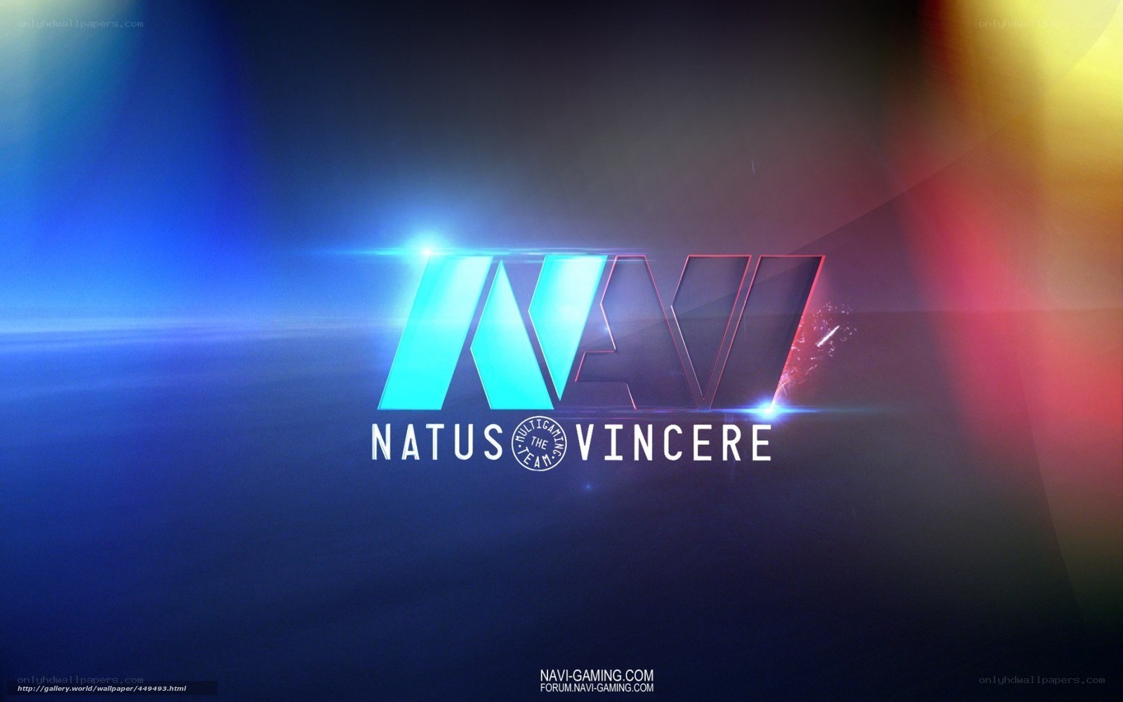 Natus Vincere logo wallpaper