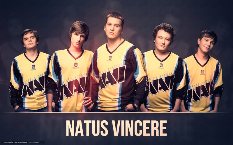Natus Vincere team portrait